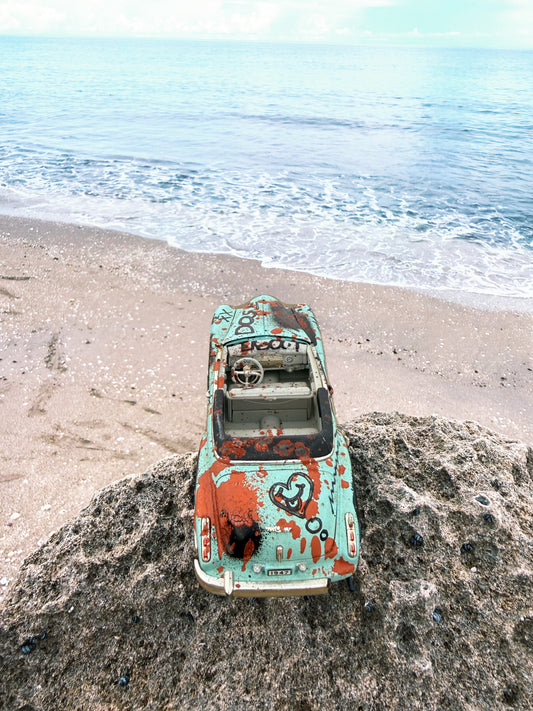 50’s Rusted Toy Car!