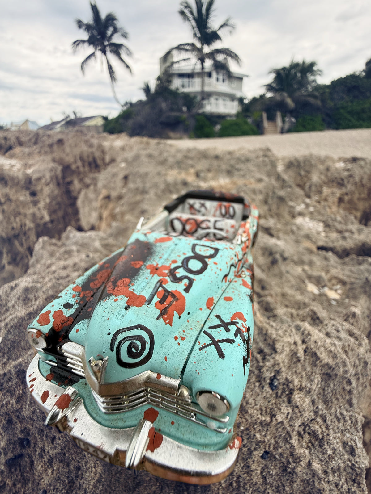 50’s Rusted Toy Car!